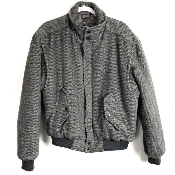 Members Only Other - CLOSETCLOSING Members Only Gray Wool Bomber Jacket